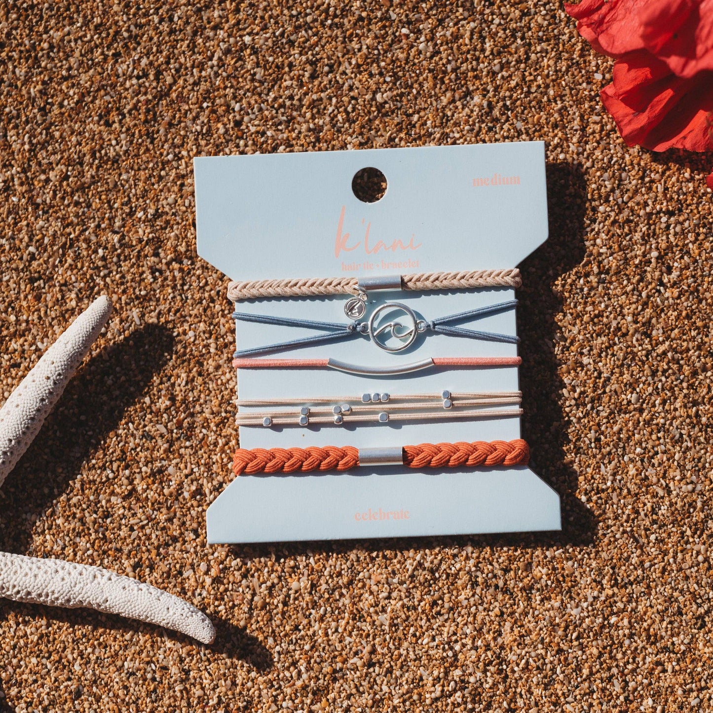 K'Lani hair tie bracelets - Celebrate Hair Tie Bracelets