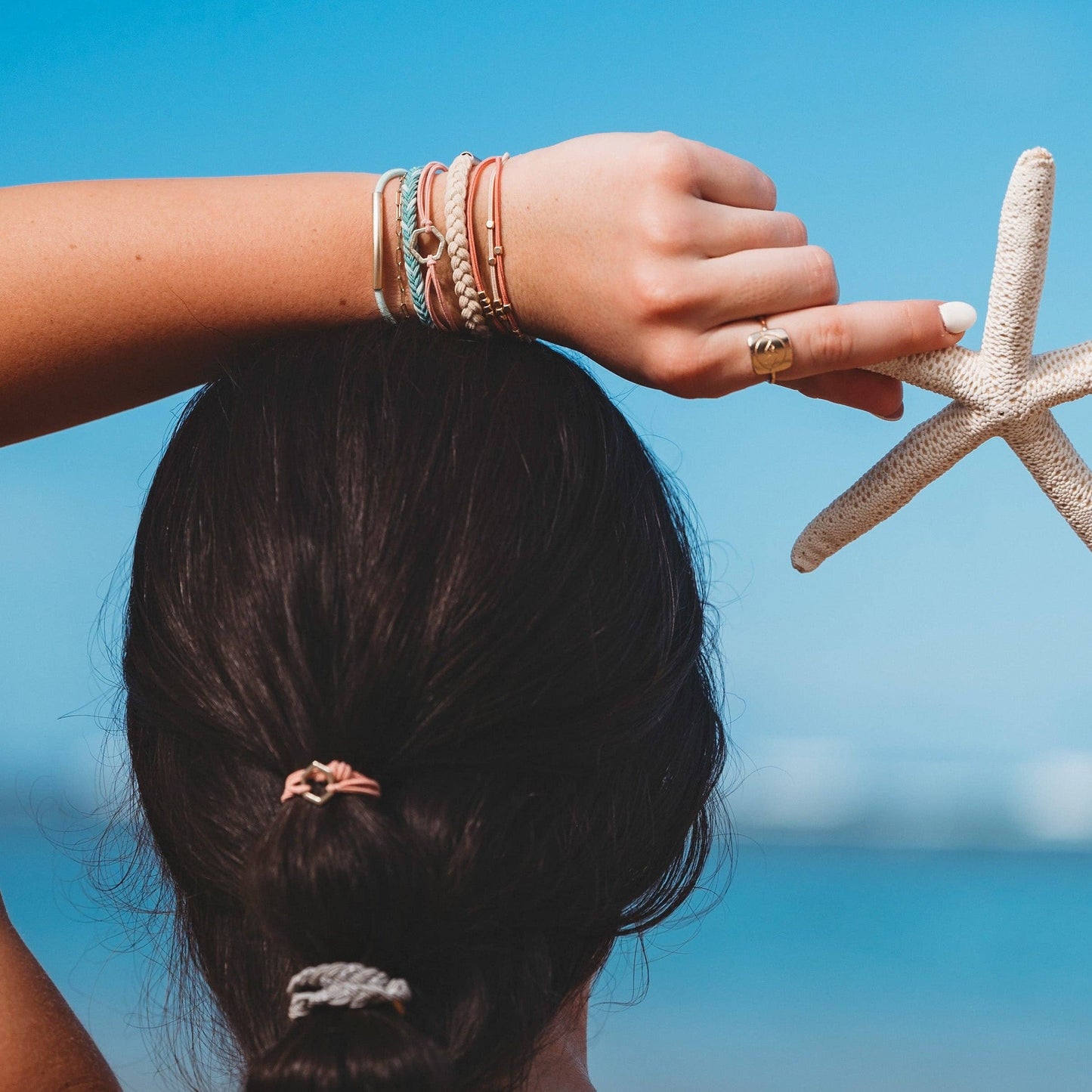 K'Lani hair tie bracelets - Live  Hair Tie Bracelets